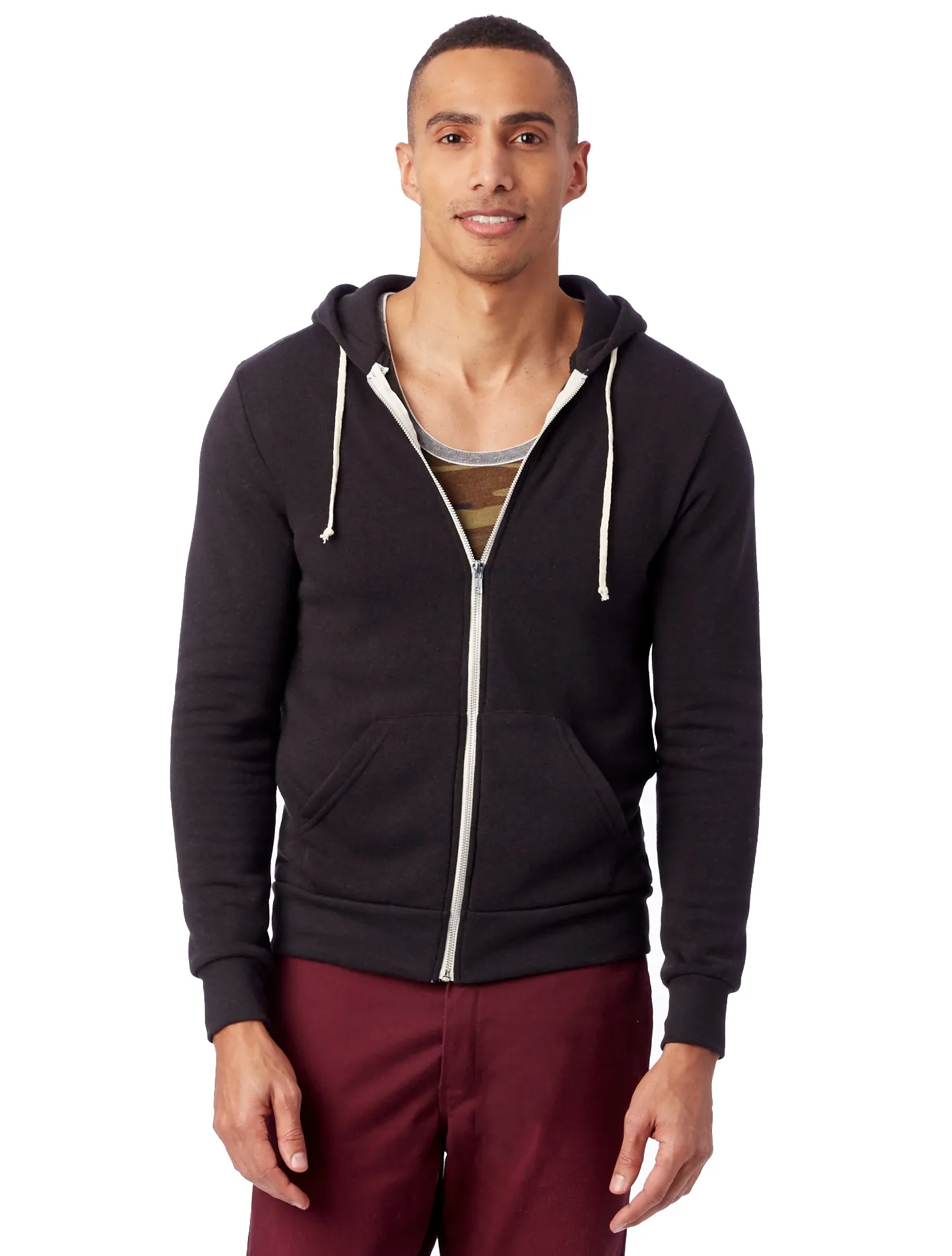09590F2 Alternative Apparel Rocky Eco-Fleece Zip Hoodie