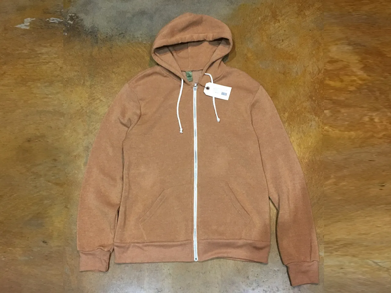 09590F2 Alternative Apparel Rocky Eco-Fleece Zip Hoodie