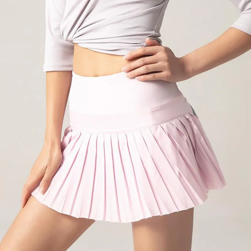 2 In 1 Pleated Skirt