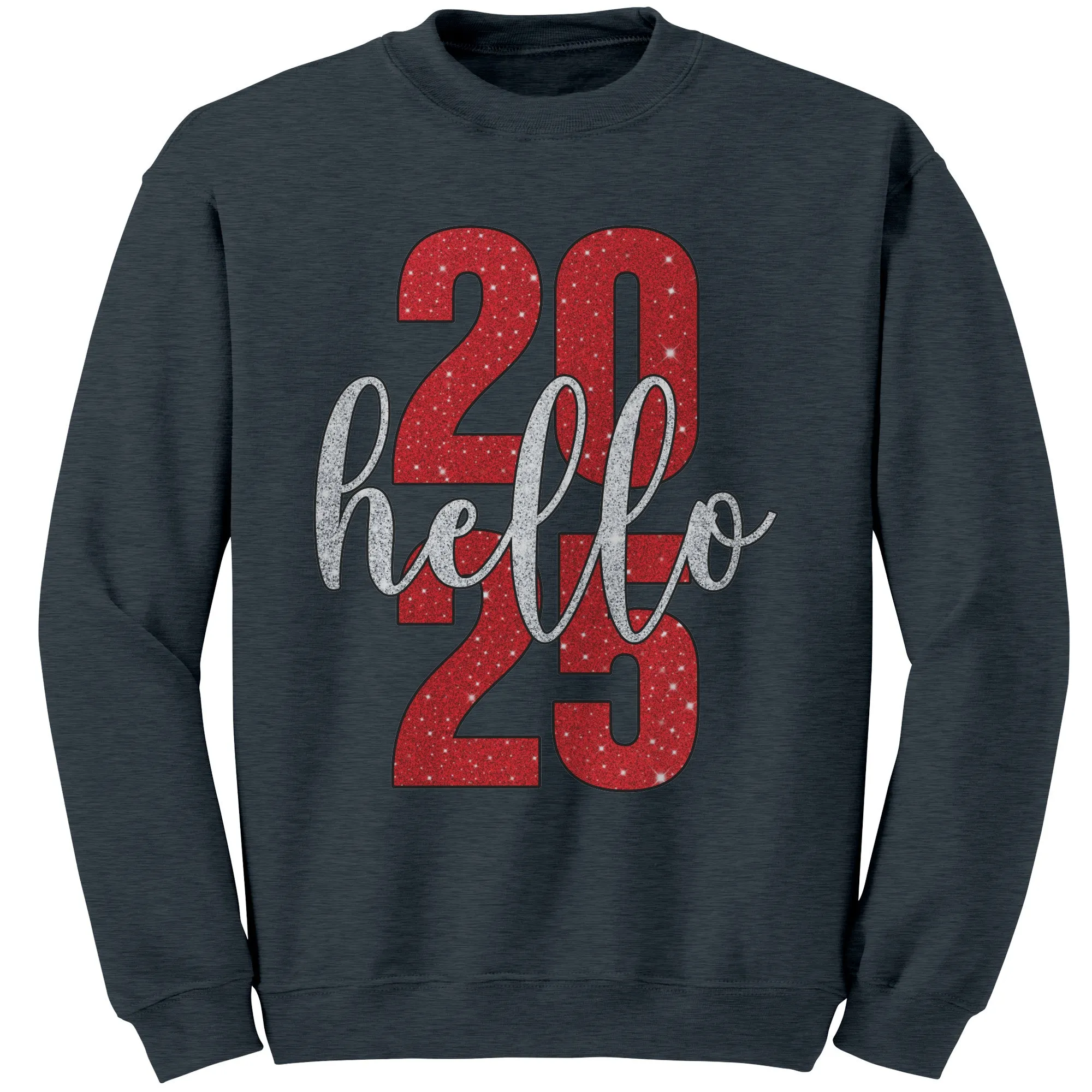 2025 New Year Sweatshirt, Hello 2025 Sweatshirt, New Year Gift, New Year 2025 Family Sweatshirt, Christmas Sweatshirt Christmas Gift For Her