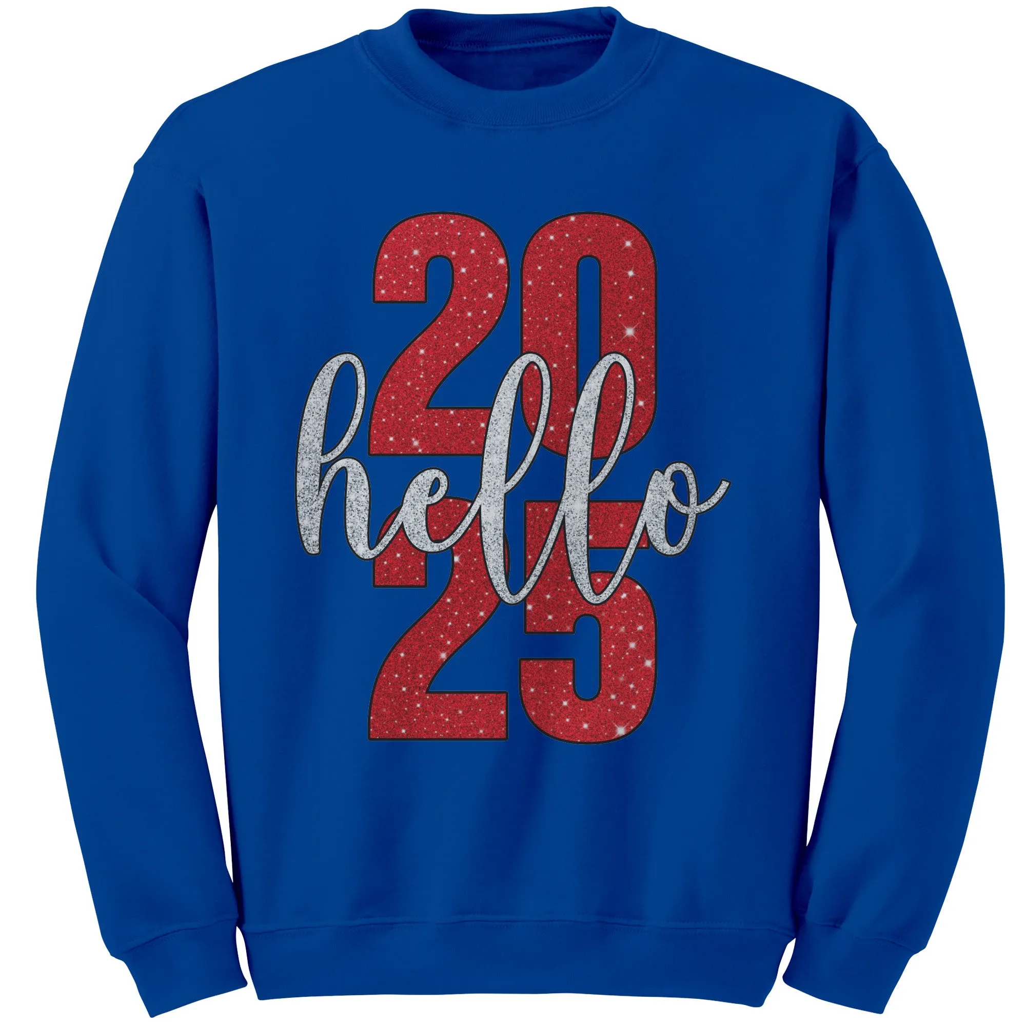 2025 New Year Sweatshirt, Hello 2025 Sweatshirt, New Year Gift, New Year 2025 Family Sweatshirt, Christmas Sweatshirt Christmas Gift For Her