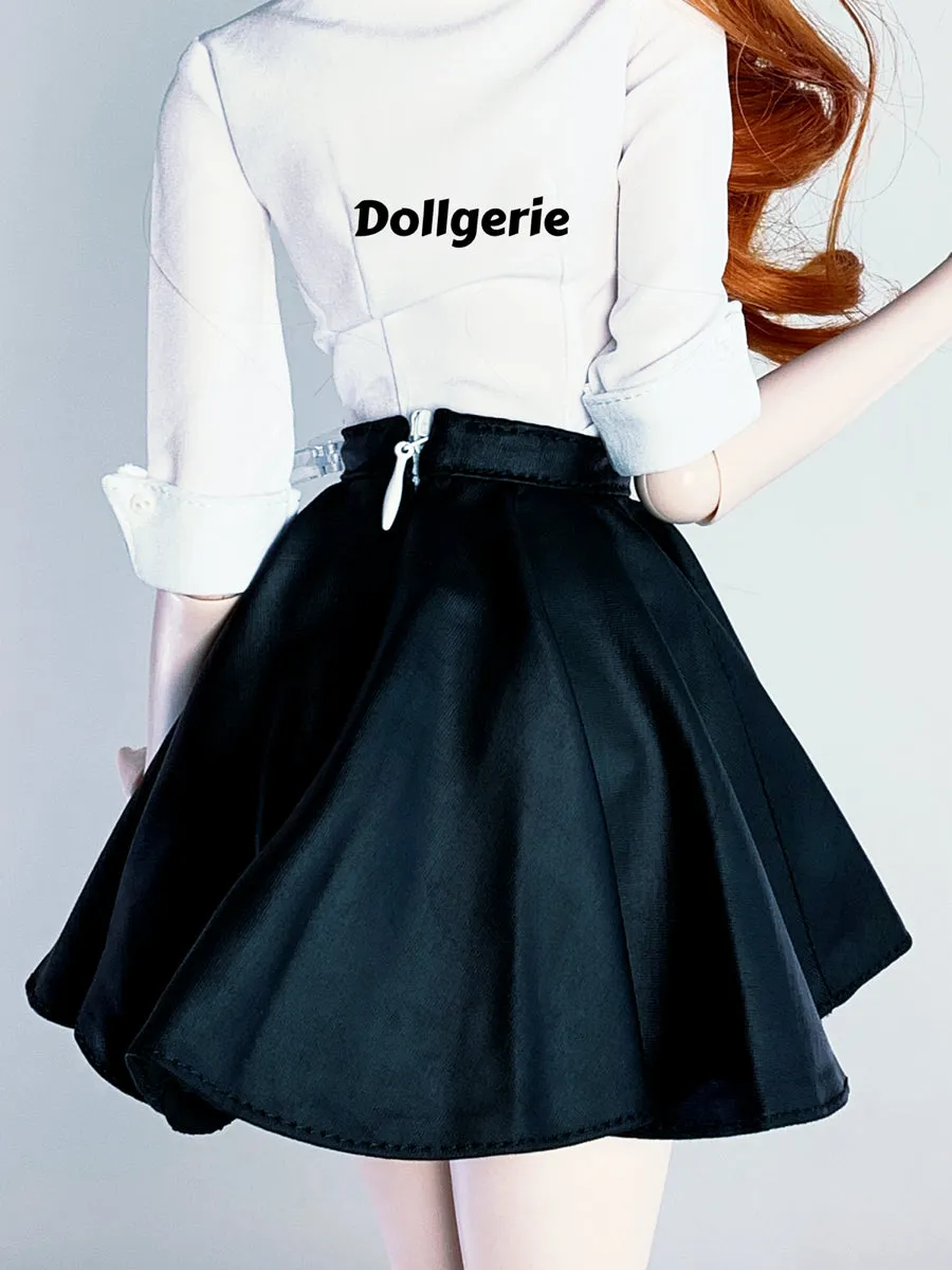 A-line Matt Skater Pleated Mini Skirt for SmartDoll / DD