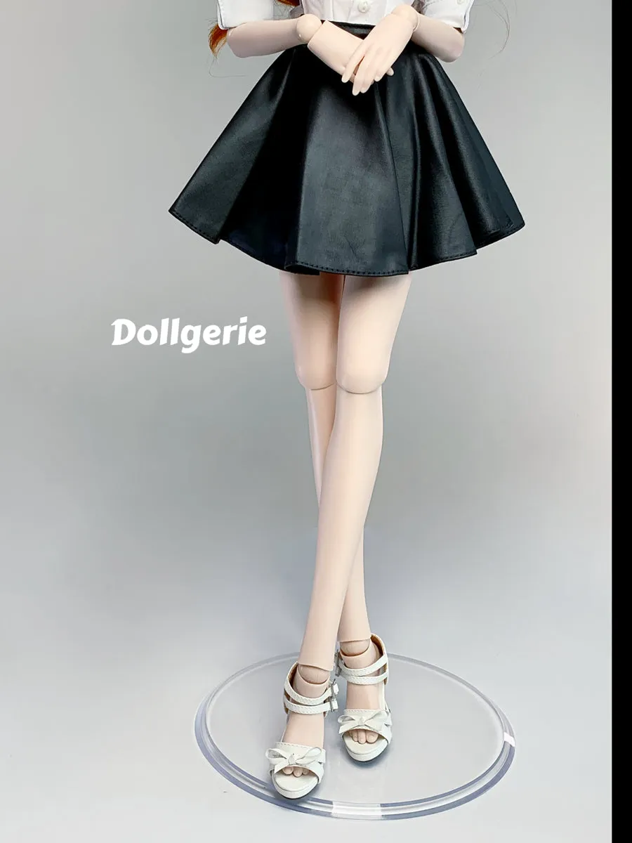 A-line Matt Skater Pleated Mini Skirt for SmartDoll / DD