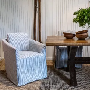 Acorn Arm/Dining Chair - Slipcovered