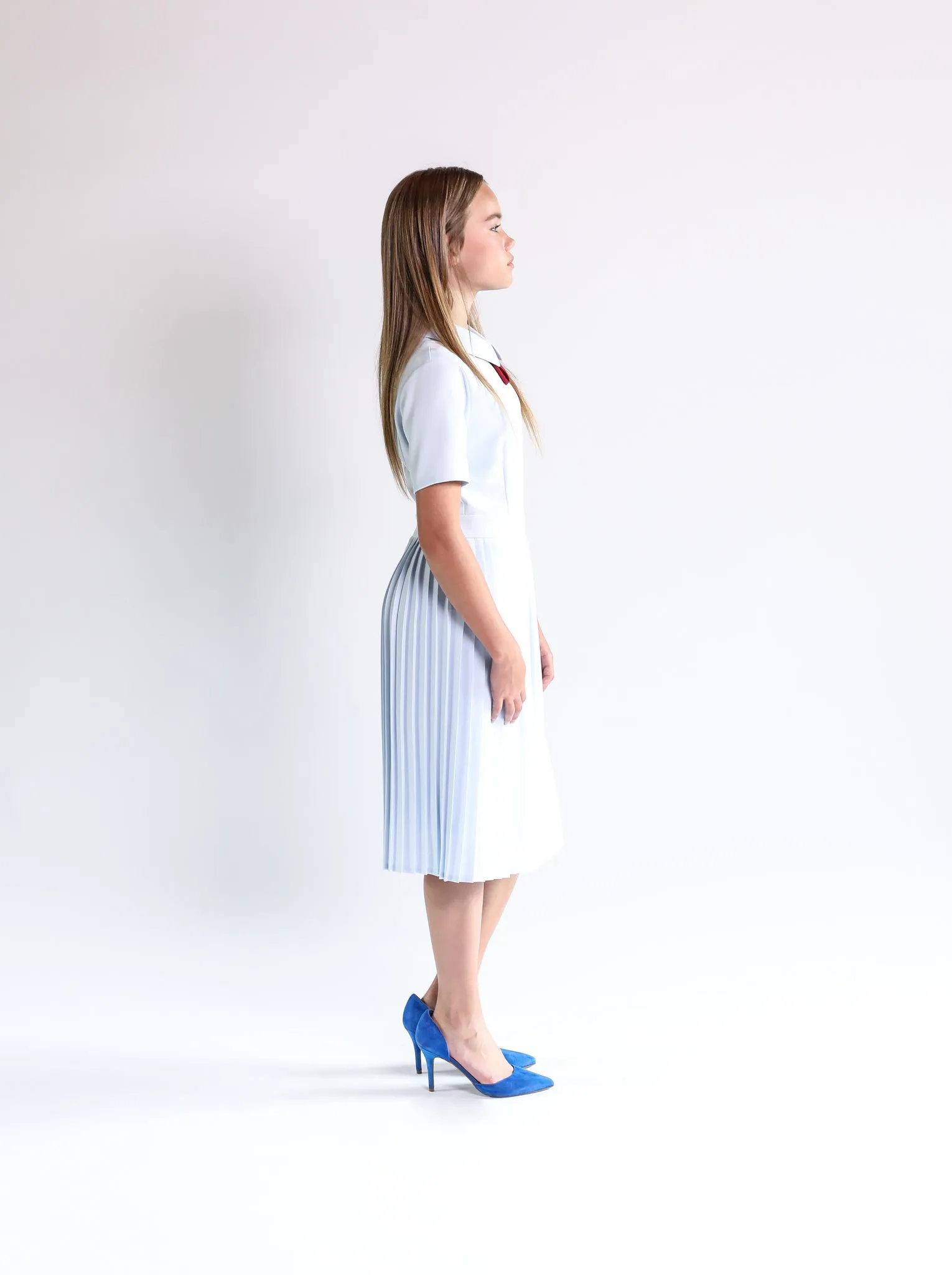 Adele dress (light blue)