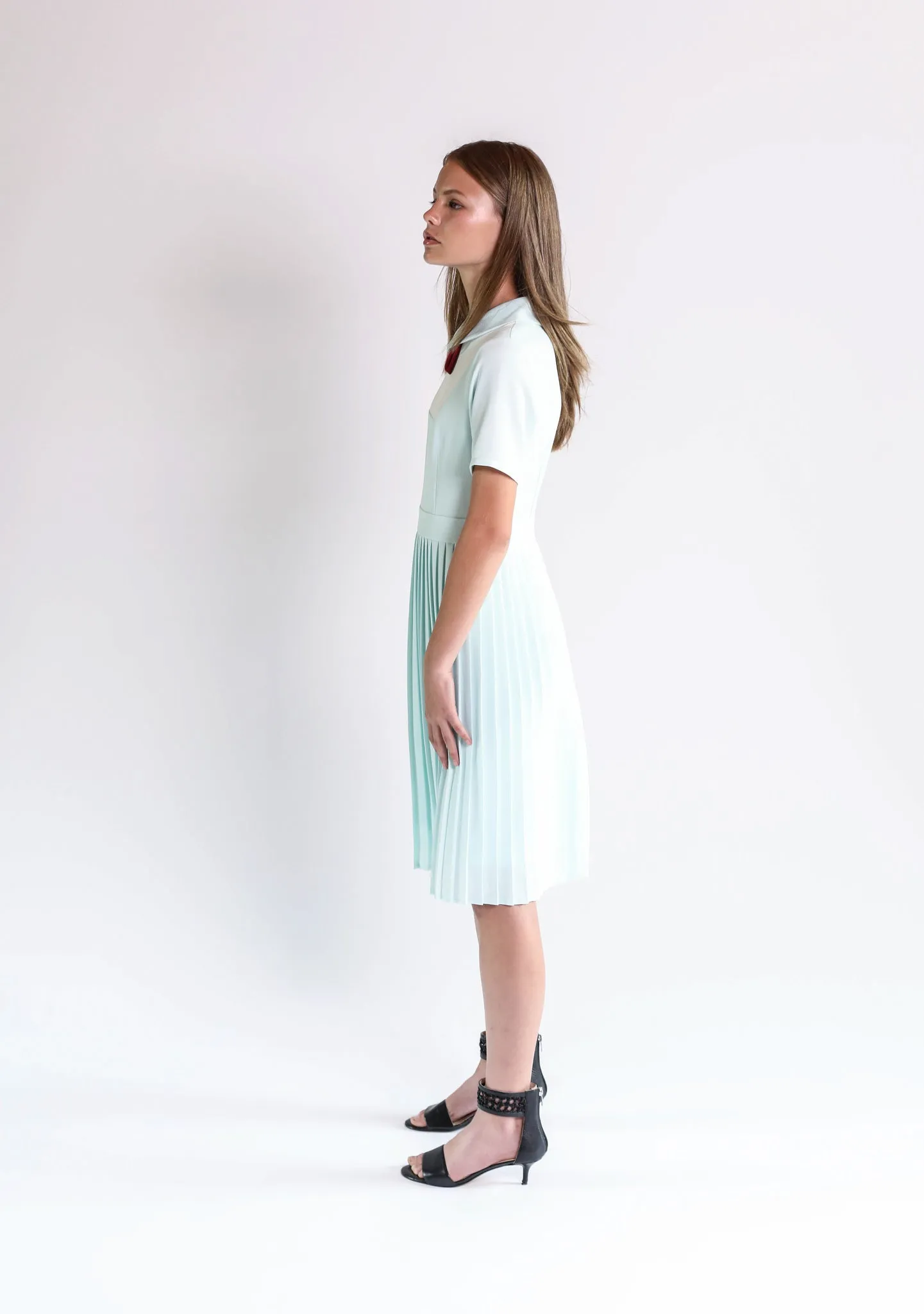 Adele dress (light blue)