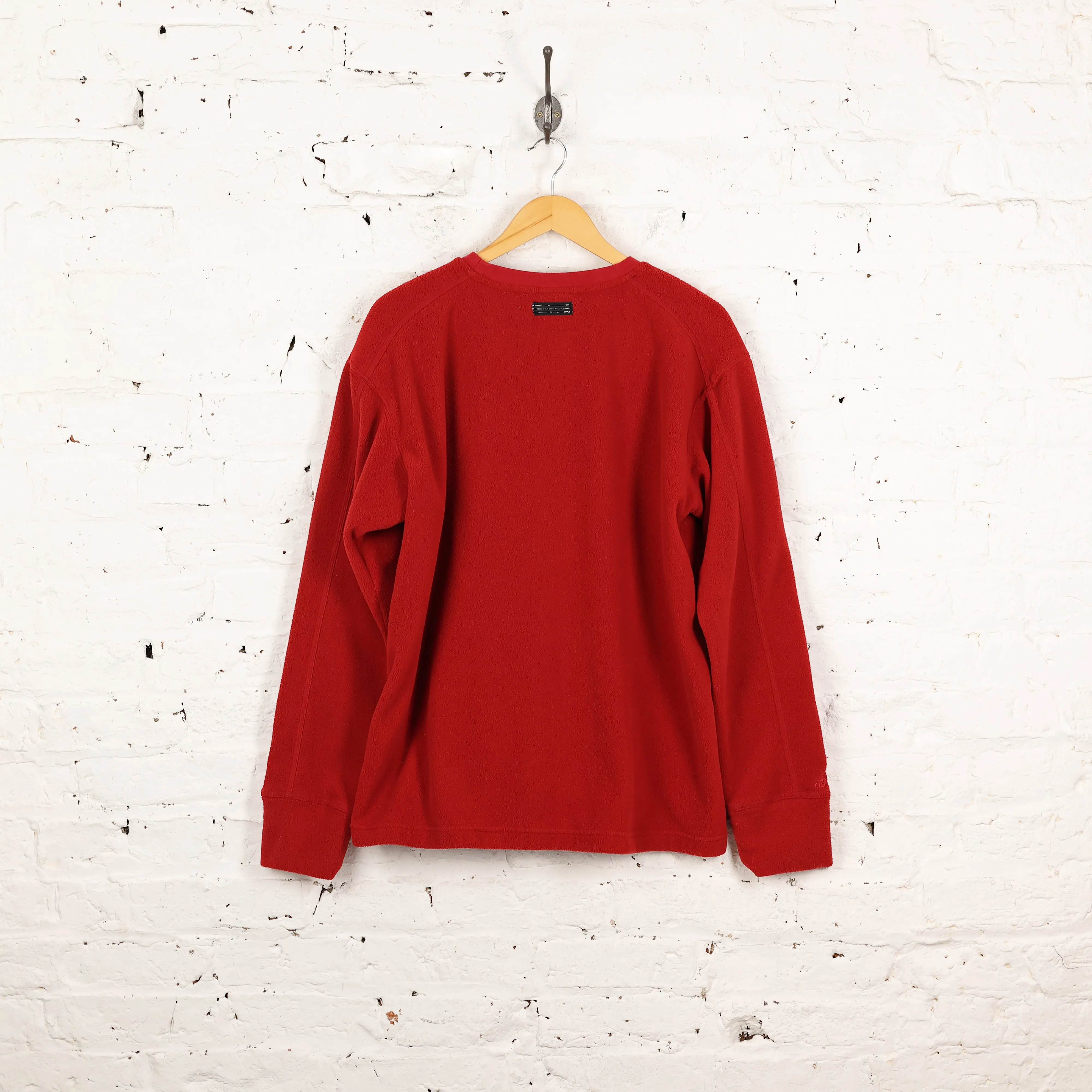 Adidas FCB Fleece Sweatshirt - Red - L