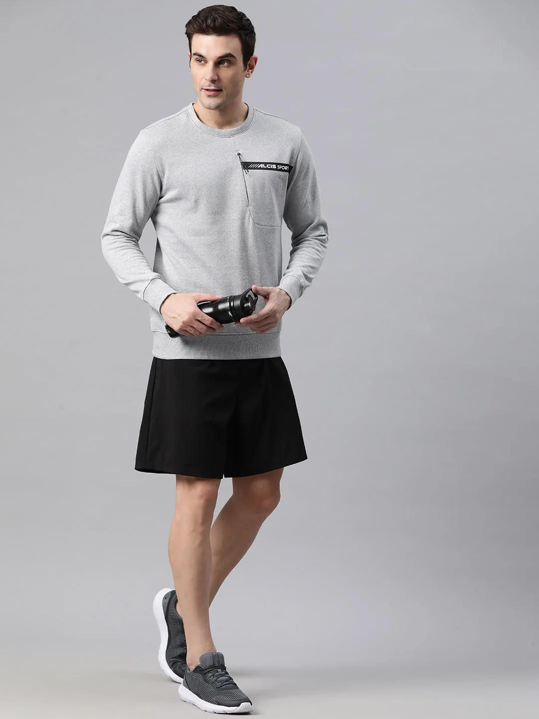 Alcis Men Typography Printed Sweatshirt