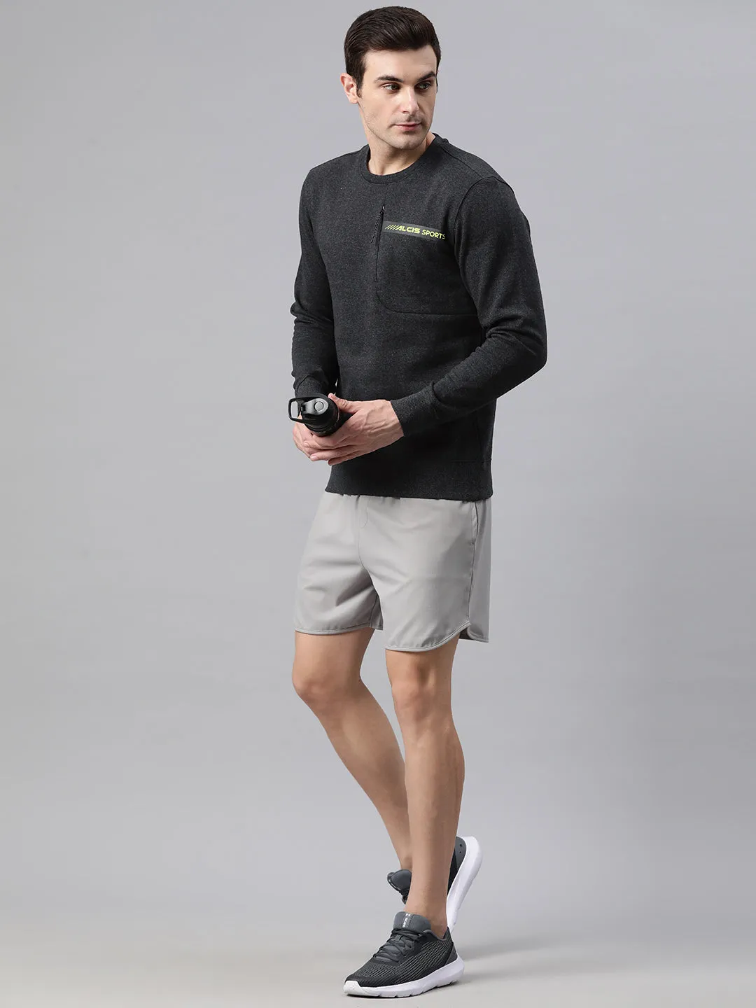 Alcis Men Typography Printed Sweatshirt