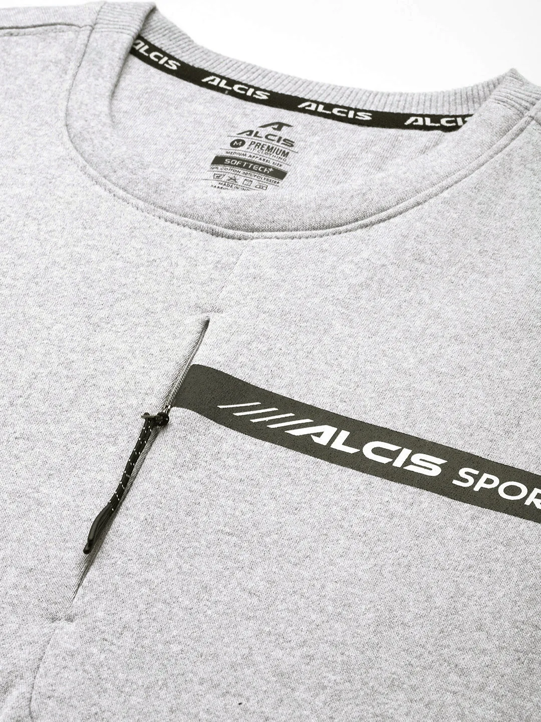 Alcis Men Typography Printed Sweatshirt