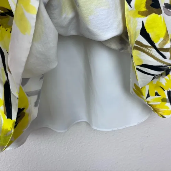 Alice and Olivia Skirt Womens Six Floral Mini Pleated Feminine Preppy Cottage