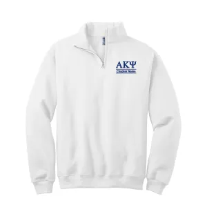Alpha Kappa Psi Quarter Zip Sweatshirt - Custom Chapter