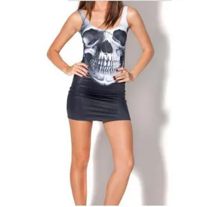 Amazingly Sexy Women's Skull Dress