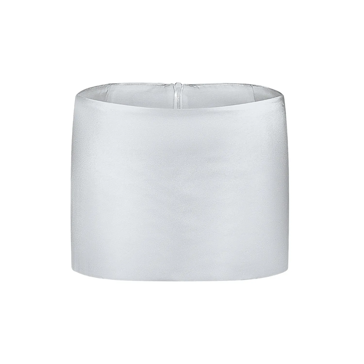 Amorata White Micro Mini Skirt