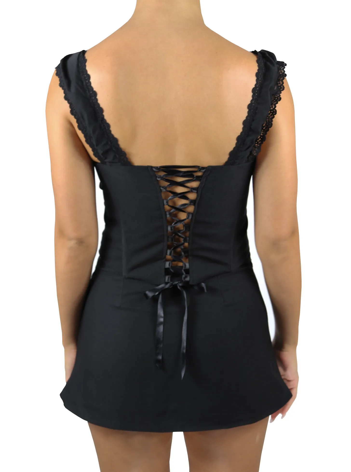 Amour Mini Skirt | Black
