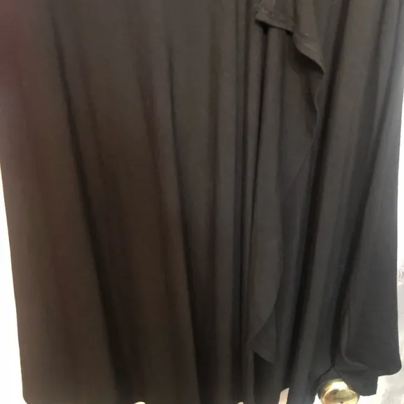 ANNE KLEIN Size M black strapless mini versatile can be worn as a skirt