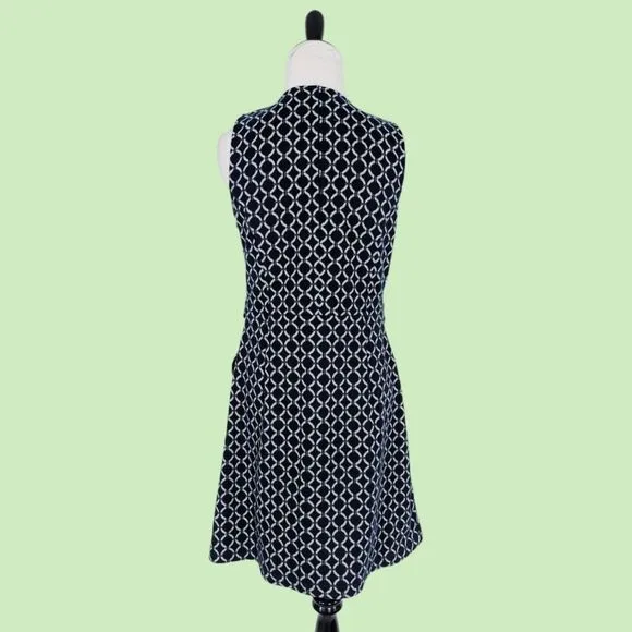 Anthropologie Tabitha Lorel Sleeveless Dress 4‎ Navy