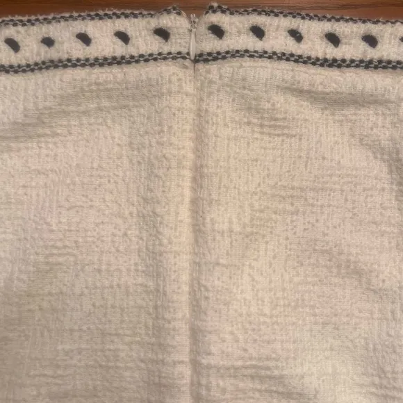 Anthropologie x Dolan‎ Left Coast Tulley Embroidered Textured Mini Skirt Size 2X