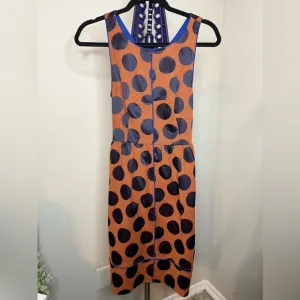 Anthropology Maeve Rokin Polka Dot Dress