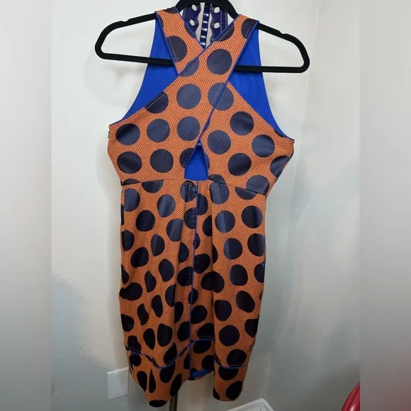 Anthropology Maeve Rokin Polka Dot Dress