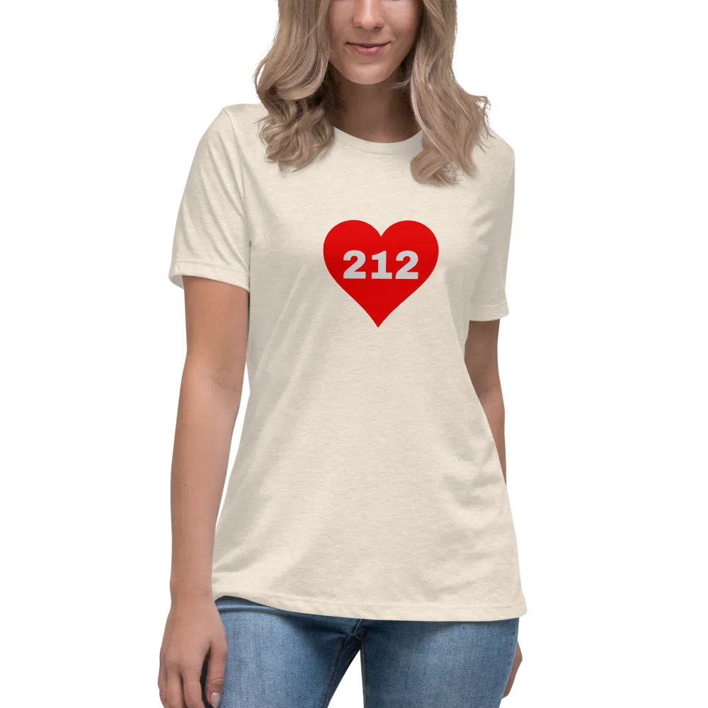 AREA CODE 212 Women's Relaxed T-Shirt