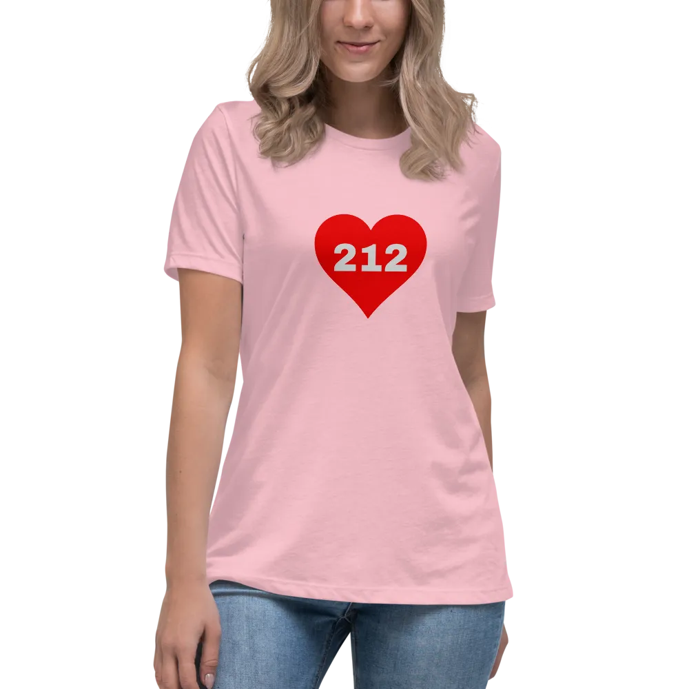 AREA CODE 212 Women's Relaxed T-Shirt