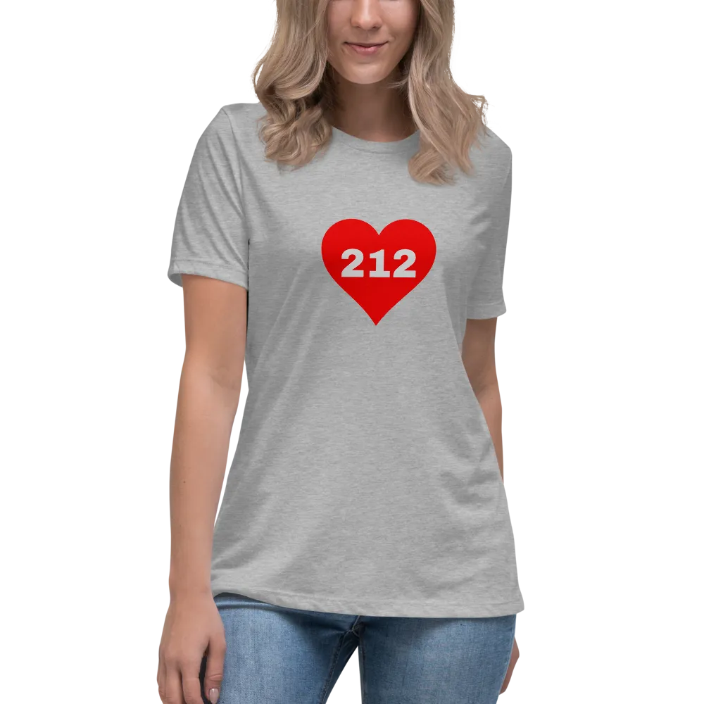 AREA CODE 212 Women's Relaxed T-Shirt