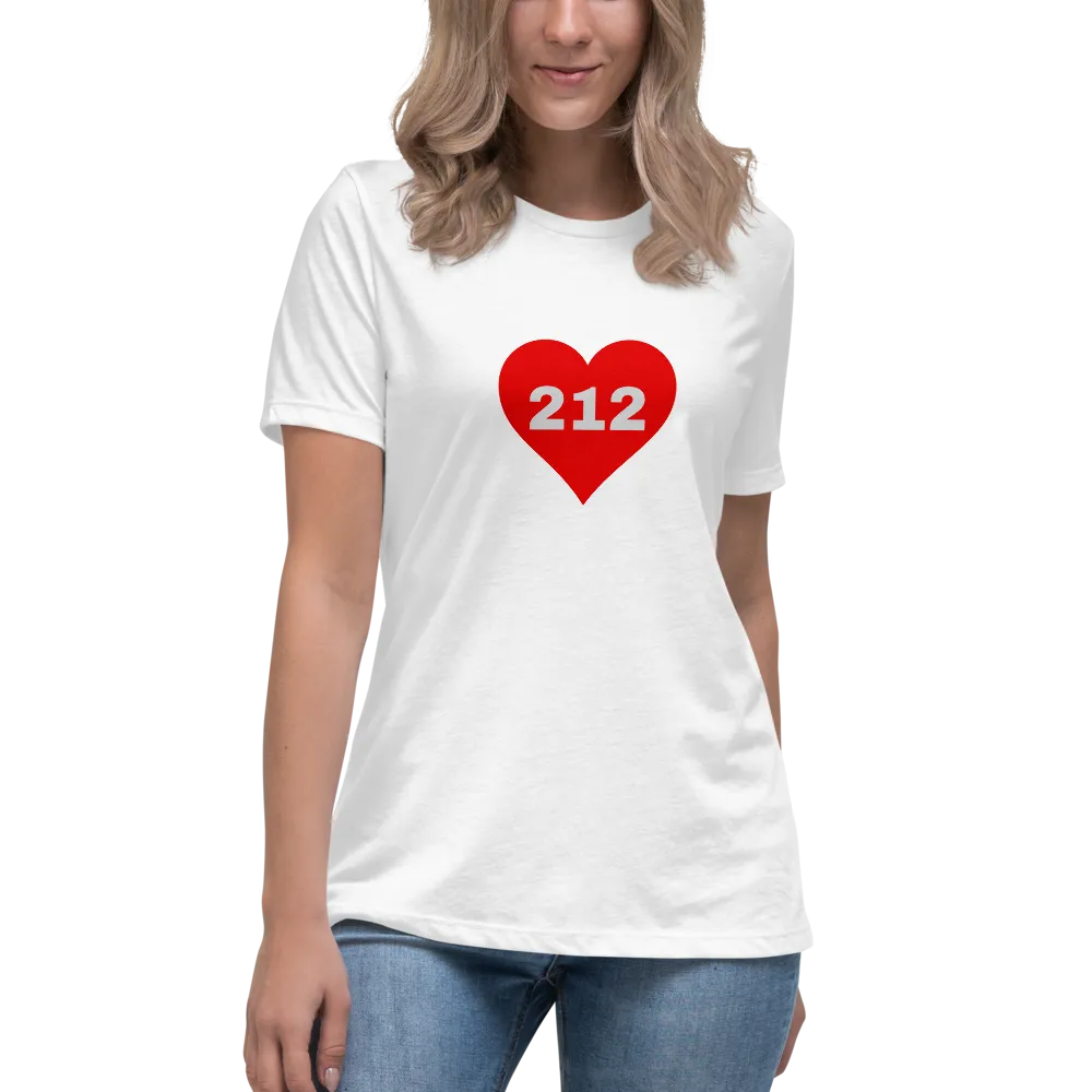 AREA CODE 212 Women's Relaxed T-Shirt