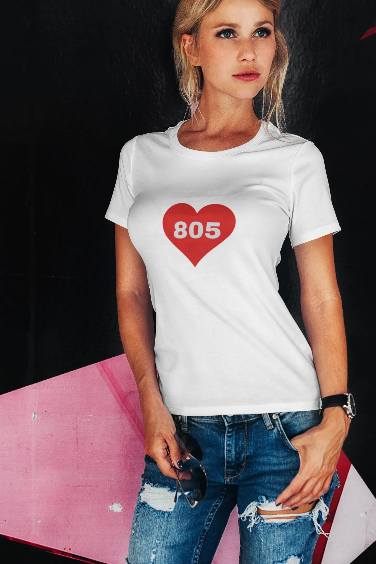 AREA CODE 876 Women's Relaxed T-Shirt
