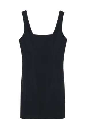 Arella Sleeveless Mini Dress | Black