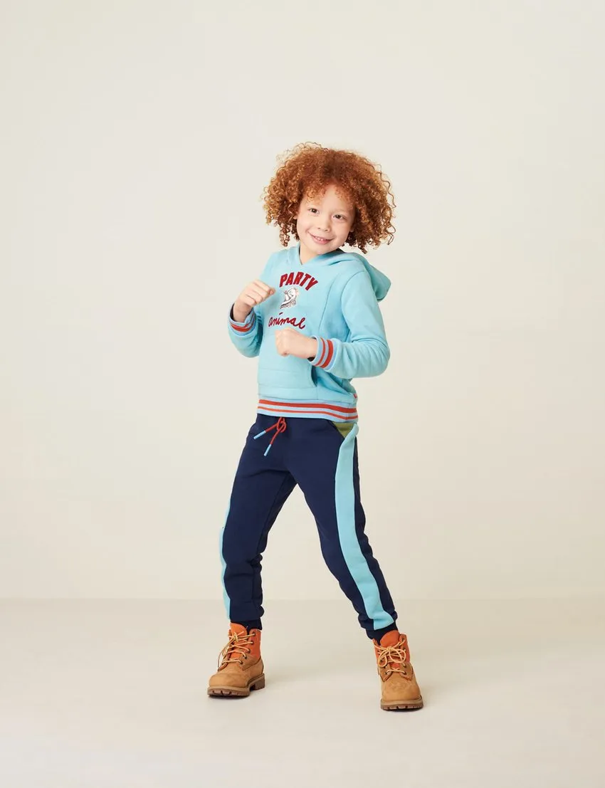 AW21 Oilily Boys Pocco Blue Sweat Pants 58