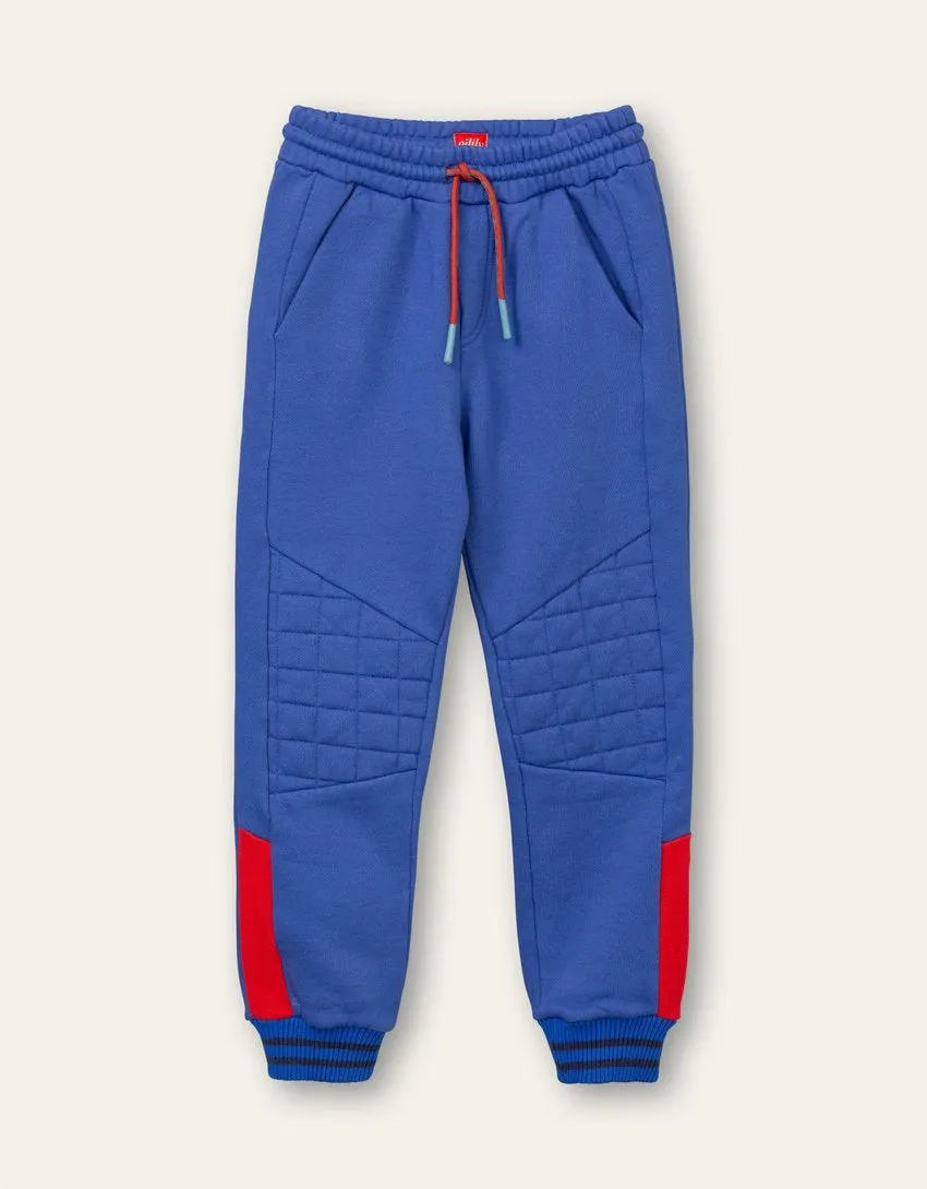 AW21 Oilily Boys Pombres Blue Sweat Pants 50