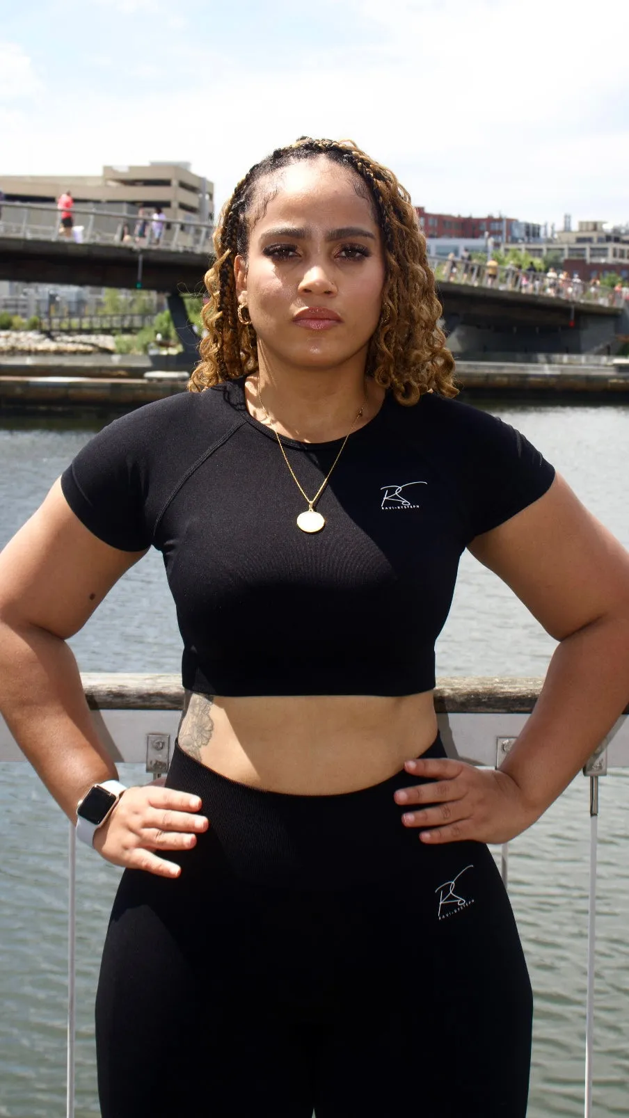 Ayanna Seamless Fitted Crop Top