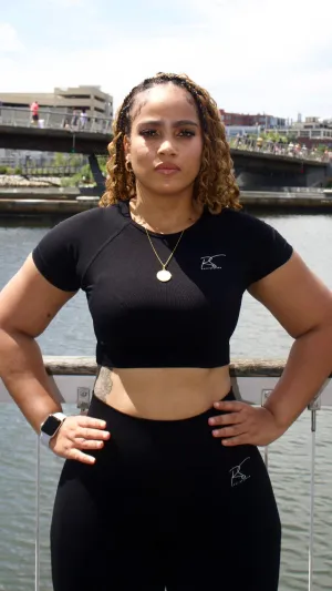 Ayanna Seamless Fitted Crop Top