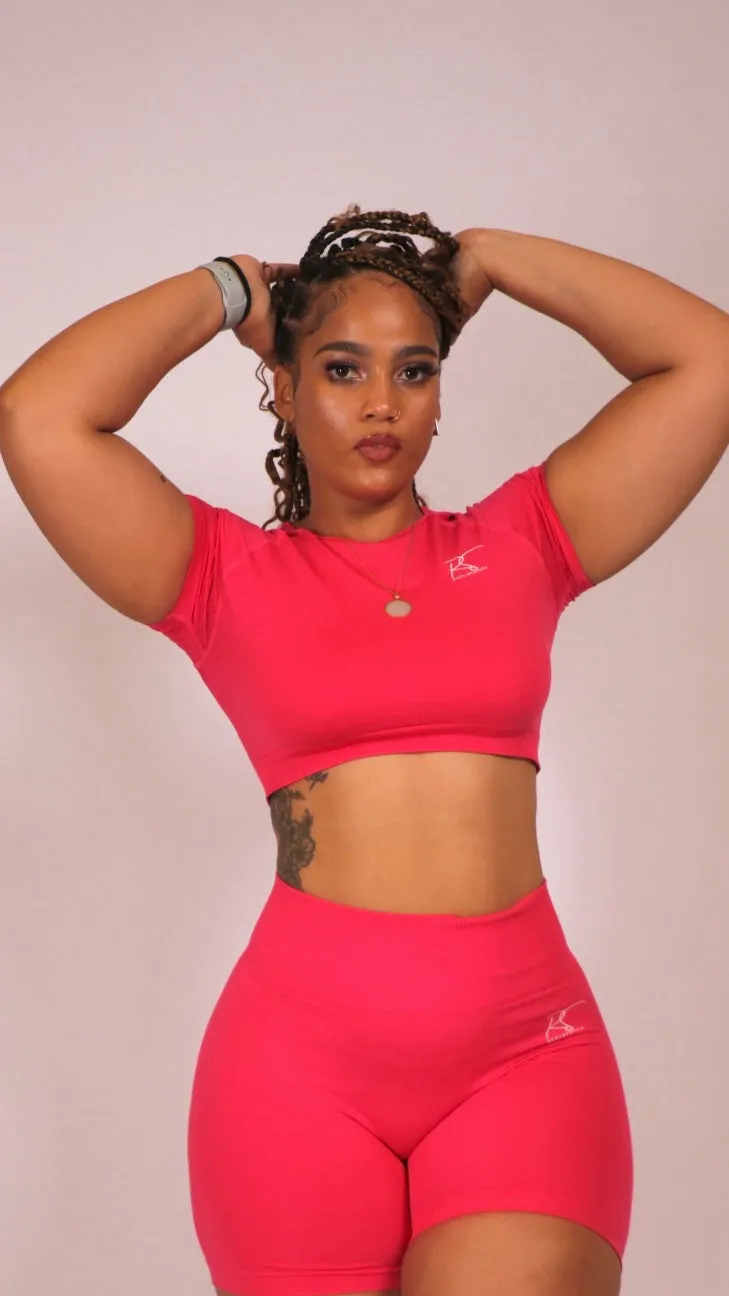 Ayanna Seamless Fitted Crop Top