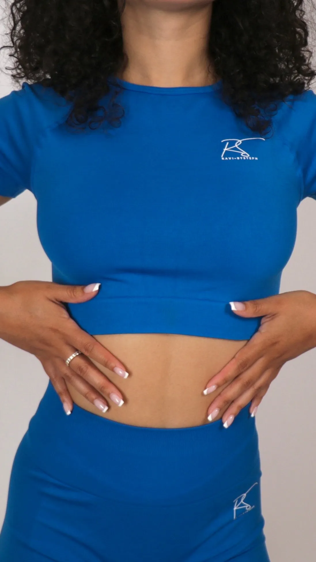 Ayanna Seamless Fitted Crop Top