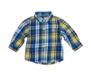 BABY BOY SIZE 12/18 MONTHS - NEXT 82, Long-sleeve Dress Shirt EUC B34