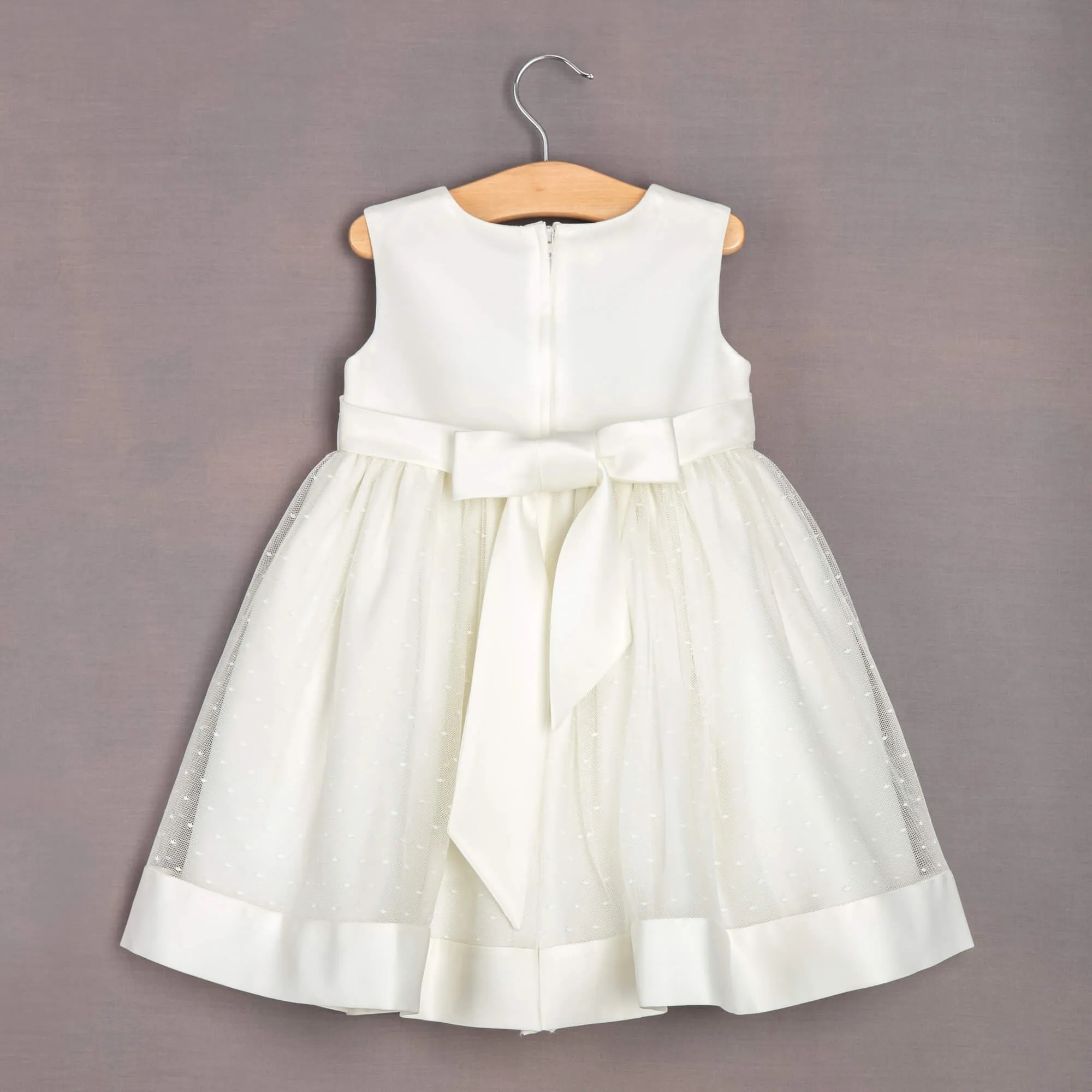 Baby Grace Dress - Ivory