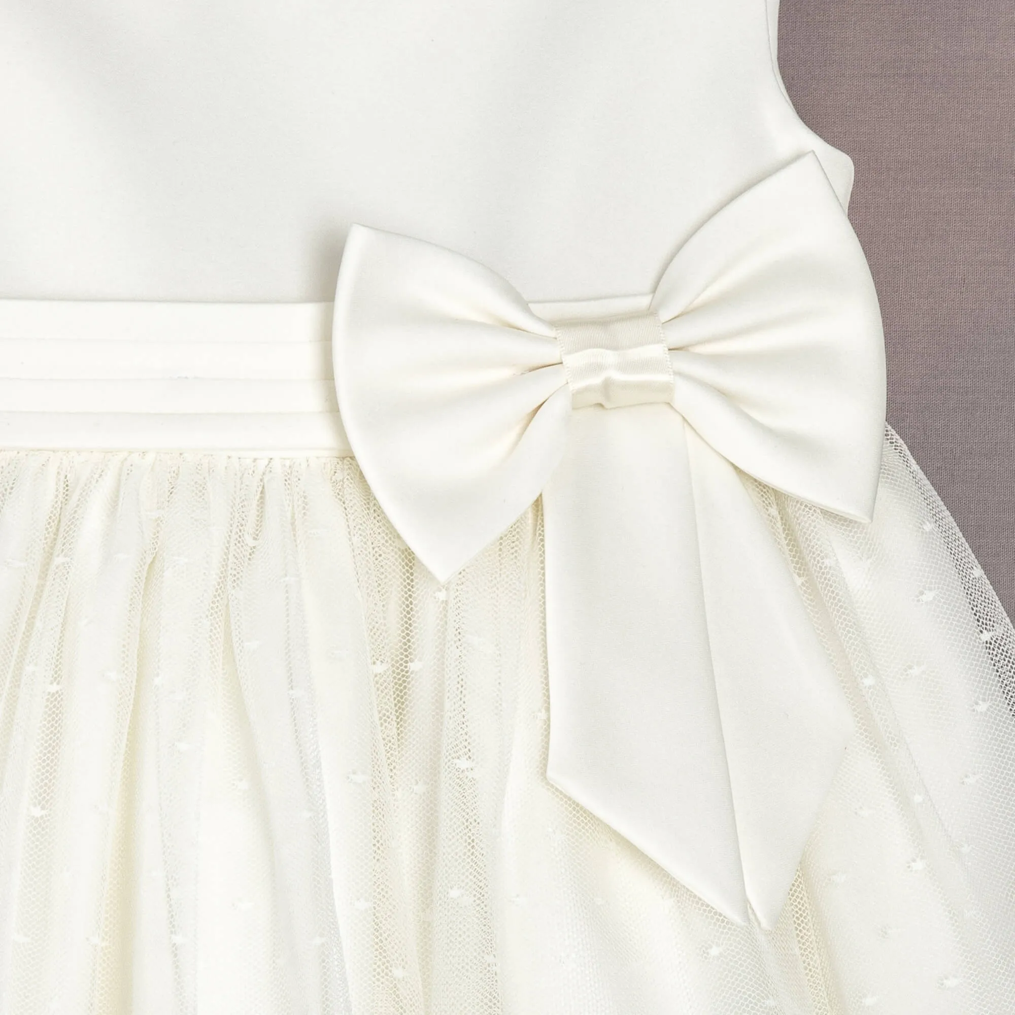 Baby Grace Dress - Ivory