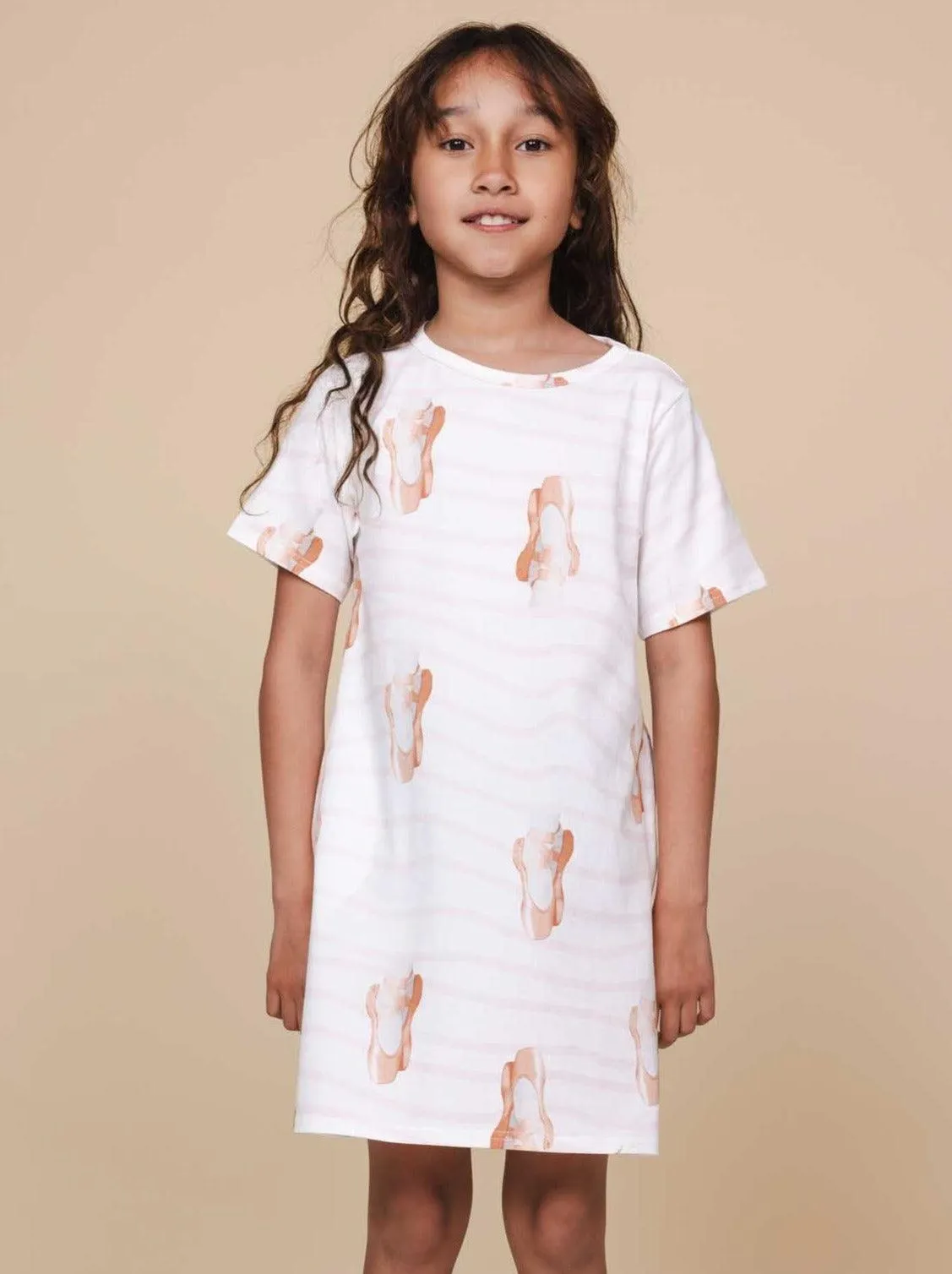 Ballerina T-shirt Dress Kids