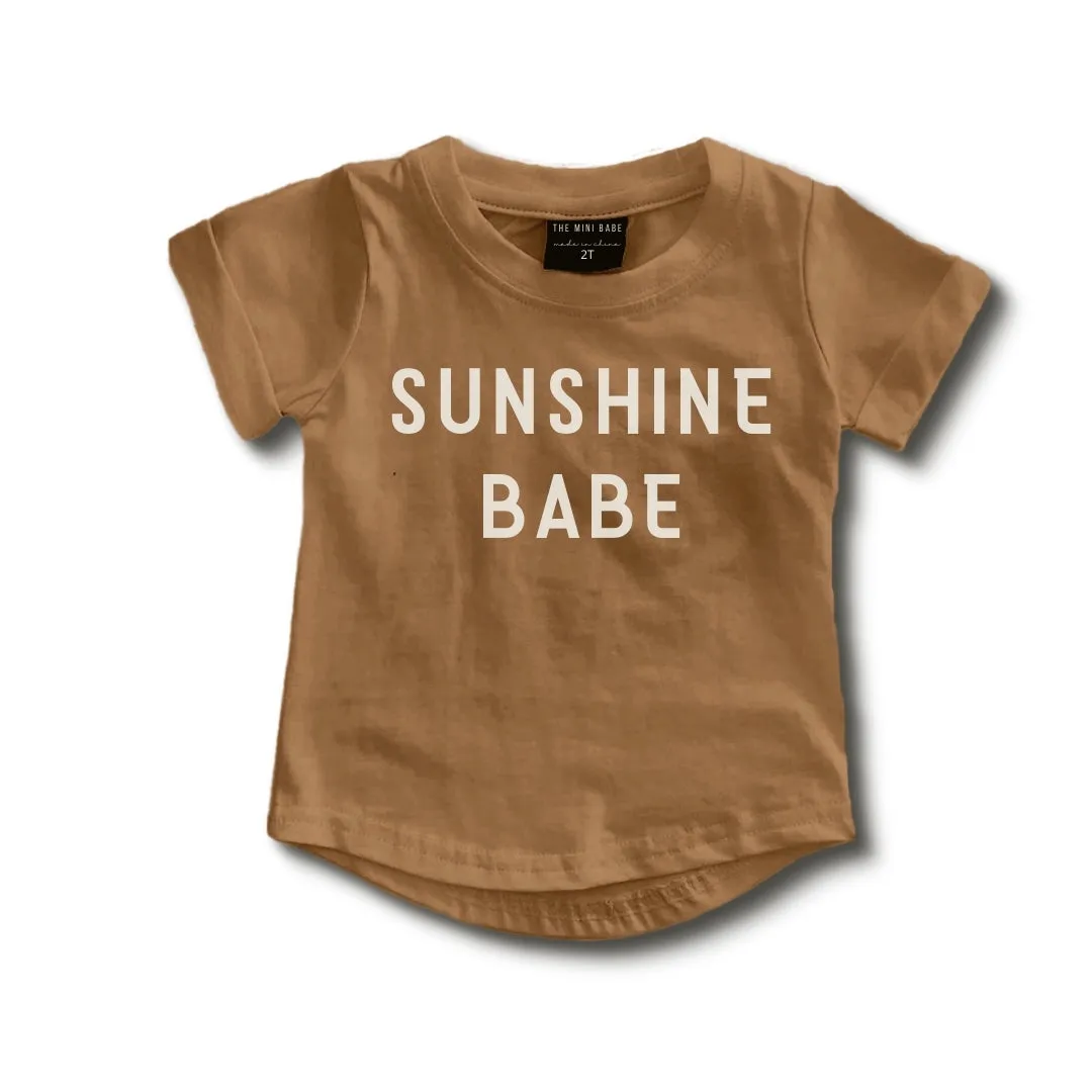 Bamboo Sunshine Tee- Almond