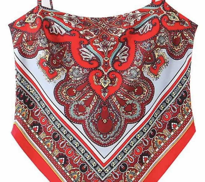 Bandana Style Top