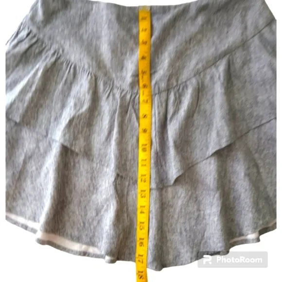 BCBGeneration Women's Fit and Flare Ruffle Tier Mini Skirt. Size M