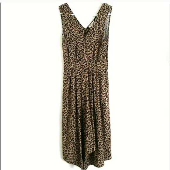 BeachLunchlounge Animal Print Dress sz S/P