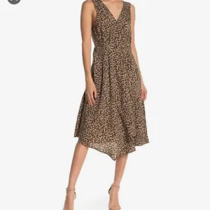 BeachLunchlounge Animal Print Dress sz S/P