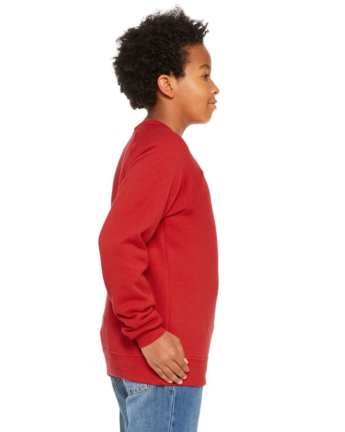 Bella Canvas Youth Sponge Fleece Raglan Sweatshirt