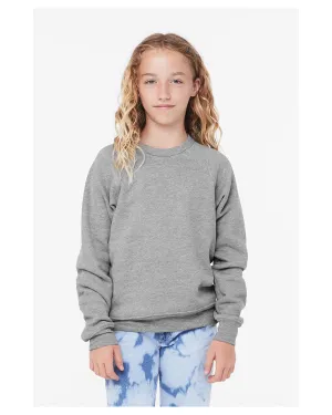 Bella Canvas Youth Sponge Fleece Raglan Sweatshirt