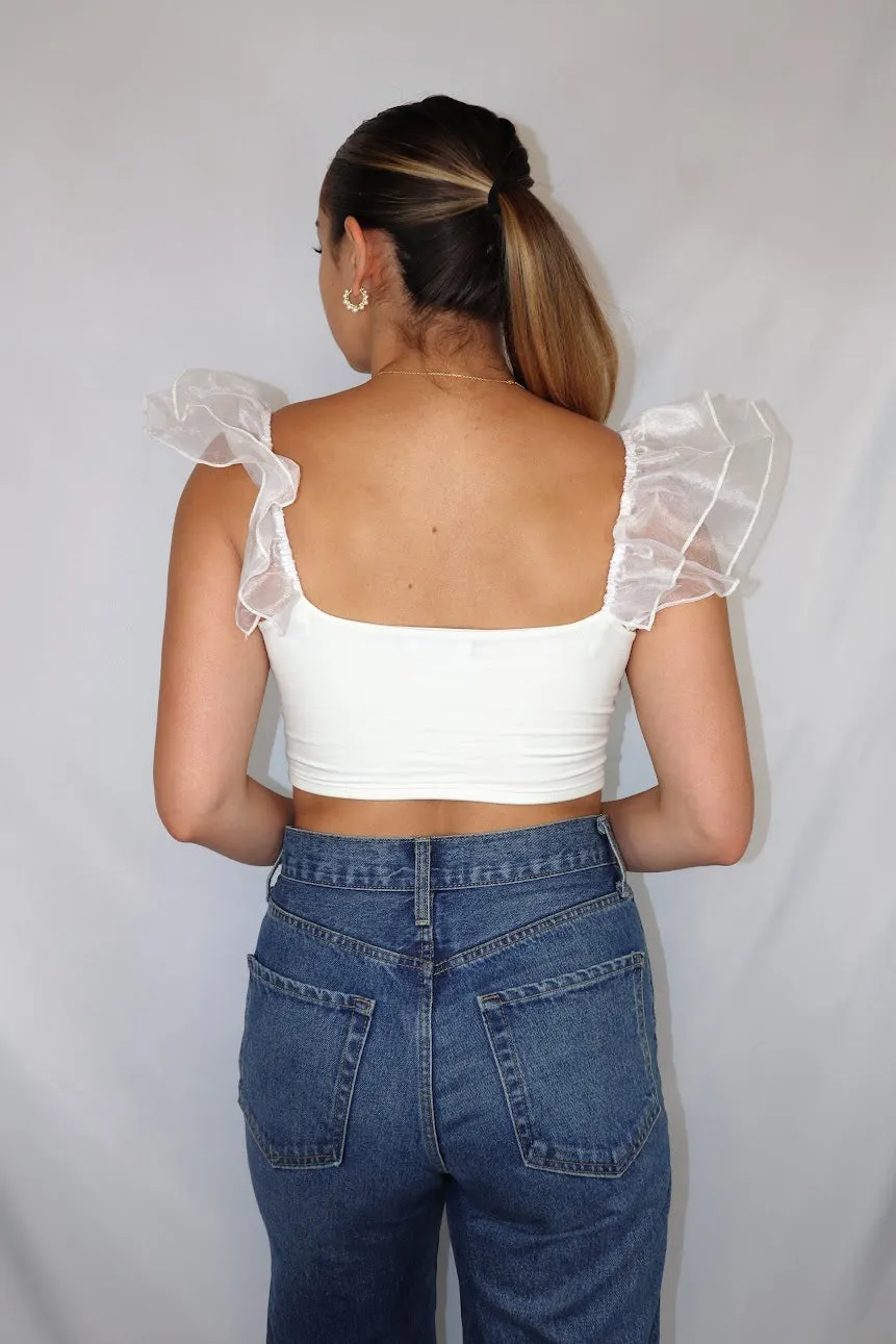 Belle Top Ivory