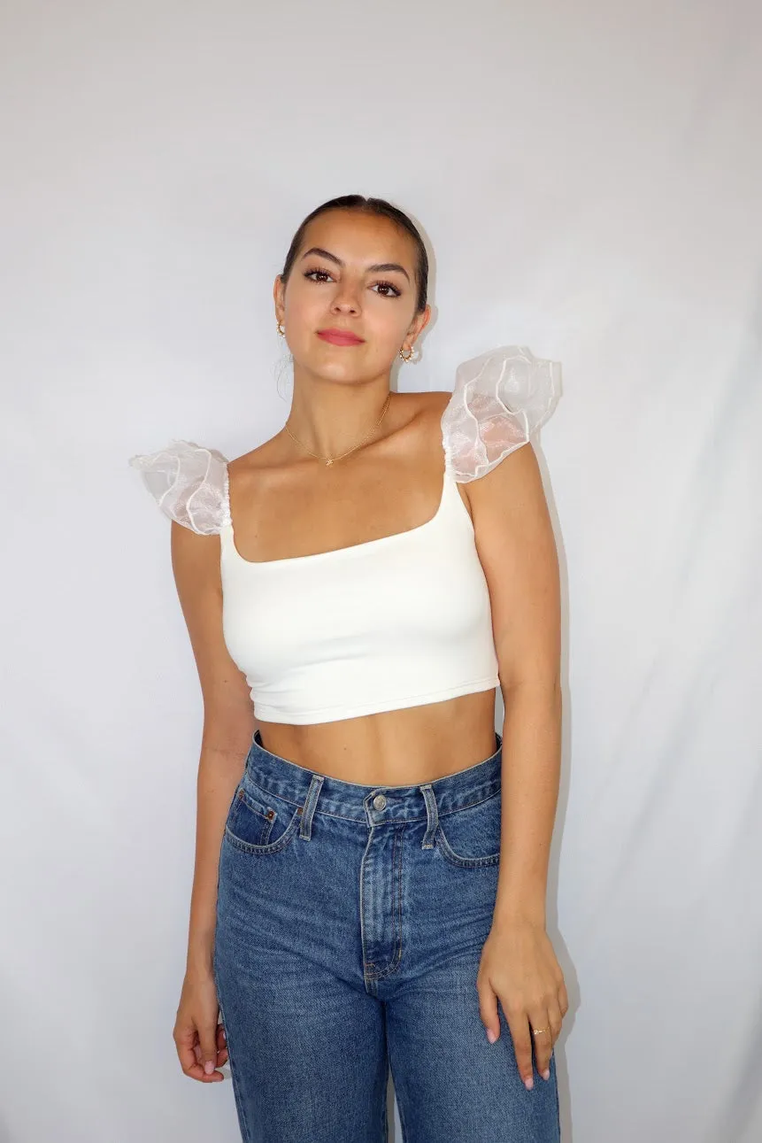 Belle Top Ivory