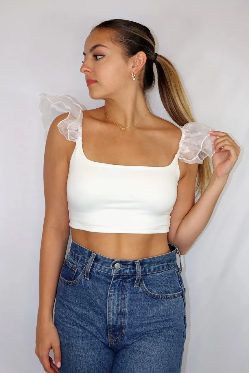 Belle Top Ivory
